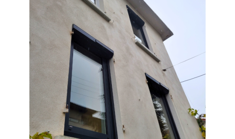 Nouvelle installation de fenêtres, porte d’entrée et volets  roulants à Tassin la Demi Lune