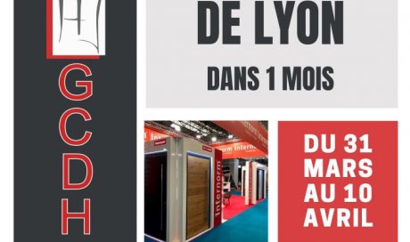 Plus qu'un mois pour nous retrouver à la foire de Lyon !