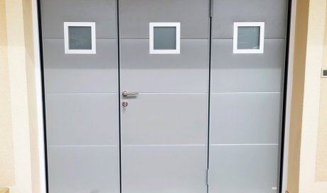 Installation d’une porte de garage basculante à  ST BONNET DE MURE !