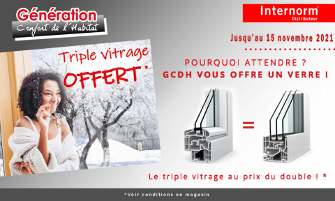 Promotion sur la pose et l'installation de triple vitrage à Saint-Symphorien-d'Ozon ou Champagne-au-Mont-d'Or