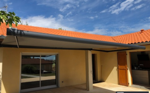 Nouvelle installation d’un store banne à Villard les Dombes