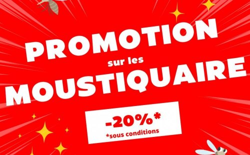 PROMOTION - GCDH lance sa quinzaine des moustiquaires !