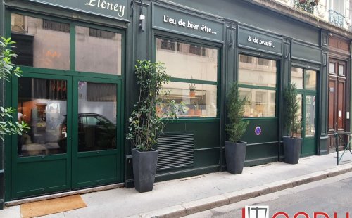 Magnifique pose d’une vitrine magasin à Lyon 1