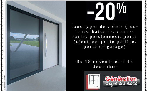 Offre spéciale fermeture