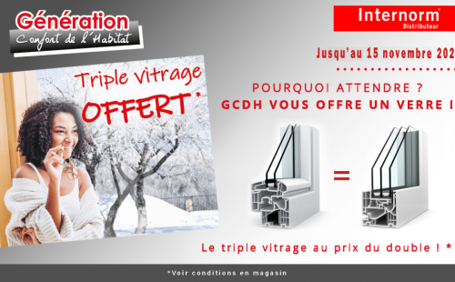 Promotion sur la pose et l'installation de triple vitrage à Saint-Symphorien-d'Ozon ou Champagne-au-Mont-d'Or