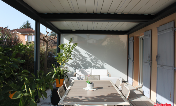 Pergola bioclimatique 