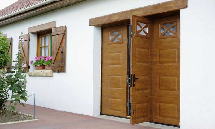 Pose de porte de garage sectionnelle France fermeture à Saint-Symphorien-d'Ozon et sa région