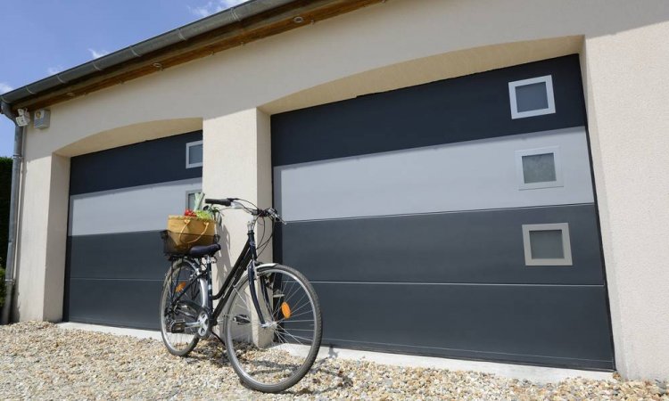 Pose de porte de garage sectionnelle France fermeture à Saint-Symphorien-d'Ozon et sa région