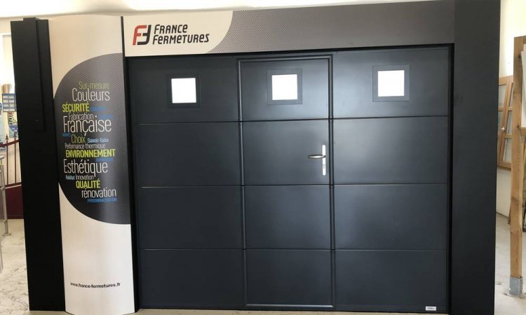 Pose de porte de garage sectionnelle France fermeture à Saint-Symphorien-d'Ozon et sa région